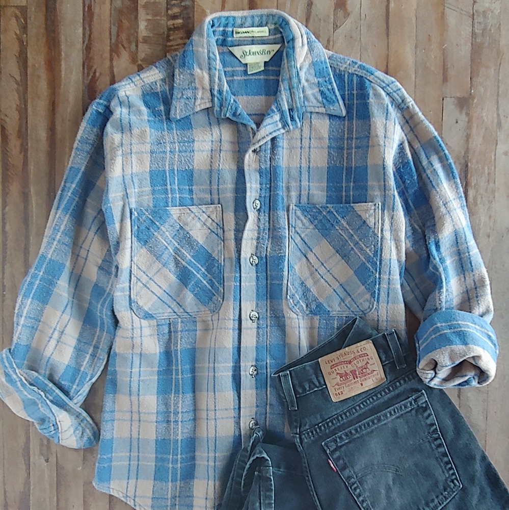 St John's Bay Vintage BIG MAC flannel size M